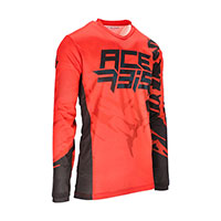 Maglia Acerbis Mx J-track Six Rosso Nero