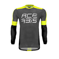 Acerbis Mx J-track Two Jersey Grey Yellow