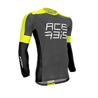 Acerbis Mx J-track Two Jersey Grey Yellow