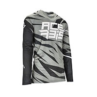 Maglia Acerbis Mx J-windy Four Vented Grigio Nero