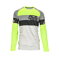 Maglia Acerbis Mx J-windy Three Vented Grigio Verde