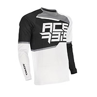 Acerbis Mx J-windy Two Vented Jersey Black White