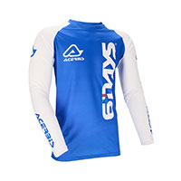Maglia Acerbis Mx Linear 6 Days 2025 Blu Bianco
