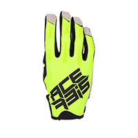 Guantes Acerbis MX XH amarillo fluo - 3