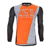 Camiseta Acerbis MX J-Track One naranja gris