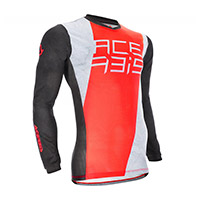 Acerbis Mx J-track One Jersey White Red