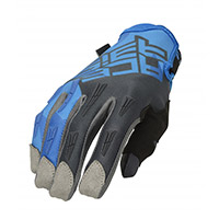 Acerbis MX XH Handschuhe blau grau