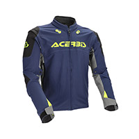 Blouson Acerbis Rally Race bleu jaune