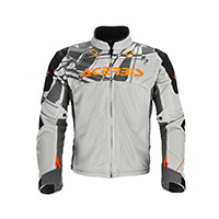 Veste en Mesh Acerbis Rally Race orange gris - img 2
