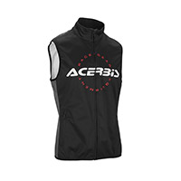 Gilet Acerbis Softshell Linear Grigio Nero