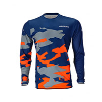 Maillot Acerbis X-Duro Winter bleu orange - 2