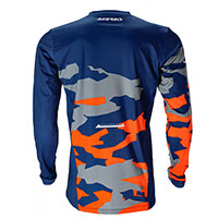 Camiseta Acerbis X-Duro Winter azul naranja - 3