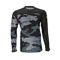 Maillot Acerbis X-duro Winter Noir Gris