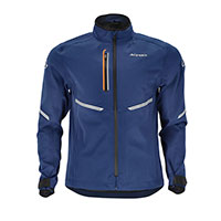 Giacca Acerbis X-duro W-proof Blu Arancio