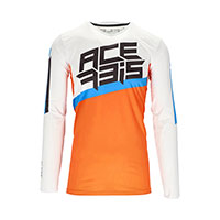 Camiseta Acerbis X-Flex Four naranja blanco