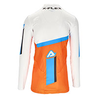 Camiseta Acerbis X-Flex Four naranja blanco - 3