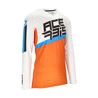 Camiseta Acerbis X-Flex Four naranja blanco