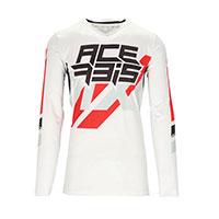 Camiseta Acerbis X-Flex Three blanco rojo