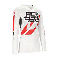 Camiseta Acerbis X-Flex Three blanco rojo