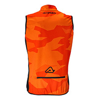 Acerbis Softshell X-wind Vest Orange Black - 2