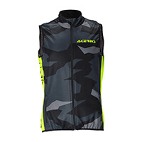 Gilet Acerbis Softshell X-wind Noir Jaune