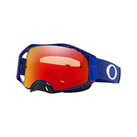 Oakley Airbrake Mx Moto Blue Prizm Torch Iridium 