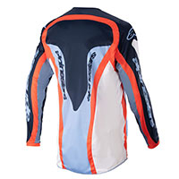 Maillot Alpinestars Fluid Agent 2023 Marine Orange