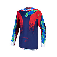 Maglia Alpinestars Fluid Drag rosso blu