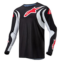 Alpinestars Fluid Lucent 2024 Jersey Black White