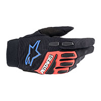 Alpinestars Full Bore Xt Gloves Black Red Blue