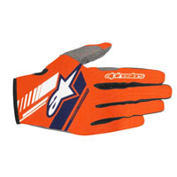 ALPINESTARS GUANTI NEO ARANCIO FLUO BLU