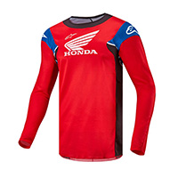 Maillot Alpinestars Honda Racer Iconic blanc