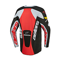 Maillot Alpinestars Honda Racer Veil gris rouge - img 2