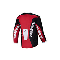 Maglia Alpinestars Kids Racer Nero Rosso - img 2