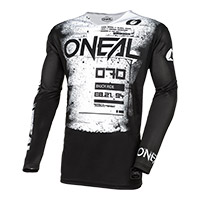 Maglia O Neal Mayhem Scarz nero bianco