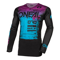 O Neal Mayhem Scarz Jersey Black Blue