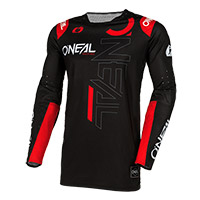 O Neal Prodigy Five Three Jersey Black Red