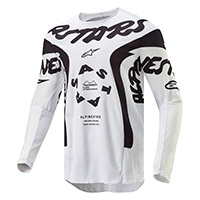 Maillot Alpinestars Racer Hana 2024 blanco