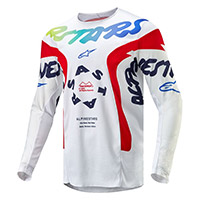 Maillot Alpinestars Racer Hana 2024 noir blanc