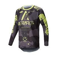Maglia Alpinestars Racer Hollow 2025 Giallo Camo