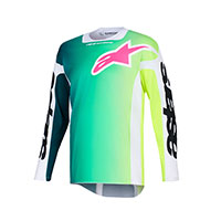 Alpinestars Racer Portl 2026 Jersey Purple Yellow