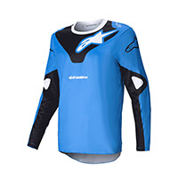Maglia Alpinestars Racer Veil 2025 Blu