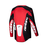 Maglia Alpinestars Racer Veil 2025 Nero Rosso - img 2
