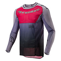 Maglia Alpinestars Supertech Dade 2024 Iron Rosso