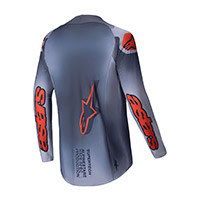 Maglia Alpinestars Supertech Lipan 2025 Grigio - img 2