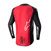 Maillot Alpinestars Supertech Ward 2024 Noir Rouge