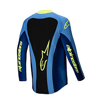 Maglia Alpinestars Techstar Melt 2025 Giallo Blu - img 2
