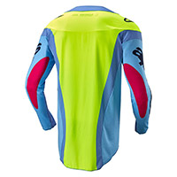 Maglia Alpinestars Techstar Ocuri 2024 Blu Giallo - img 2