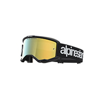 Maschera Alpinestars Vision 5 Hone nero bianco