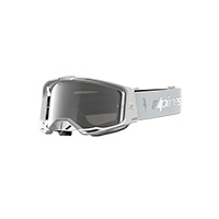 Alpinestars Vision 8 Amber Brille weiss silber